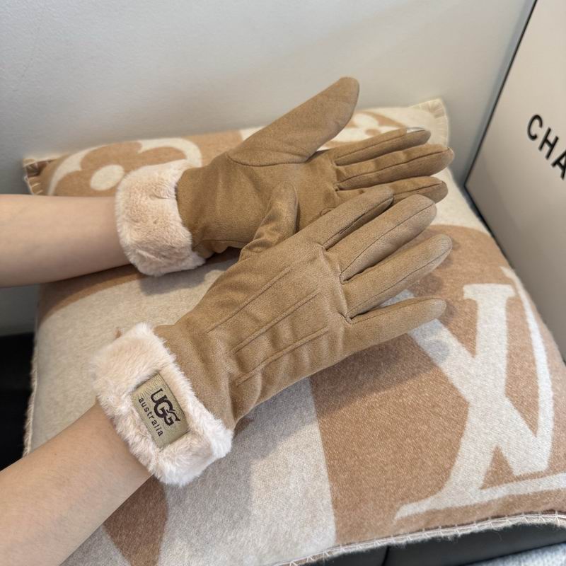 UGG-Handschuhe mit doppelter Schulterpartie