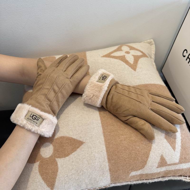 UGG-Handschuhe mit doppelter Schulterpartie